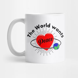 The World Wants Peace Mug